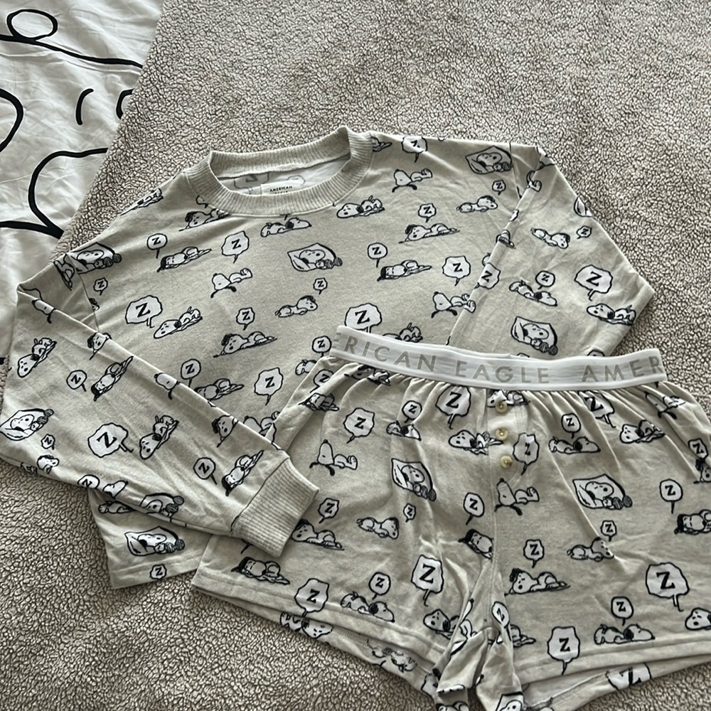American Eagle Snoopy Pajamas